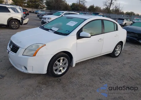 2008 Nissan Sentra 2.0S из США, поврежденный, VIN 3N1AB61E08L718550